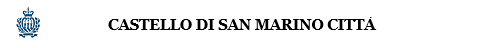 Logo Giunta di Castello di San Marino Città